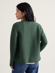Seasalt Cornwall Green Makers Cardigan - Image 3 of 5