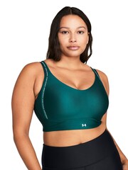 Grün - Unter Armour Infinity niedrige Unterstützung Träger BH​​​​​​​ - Bild 1 von 4