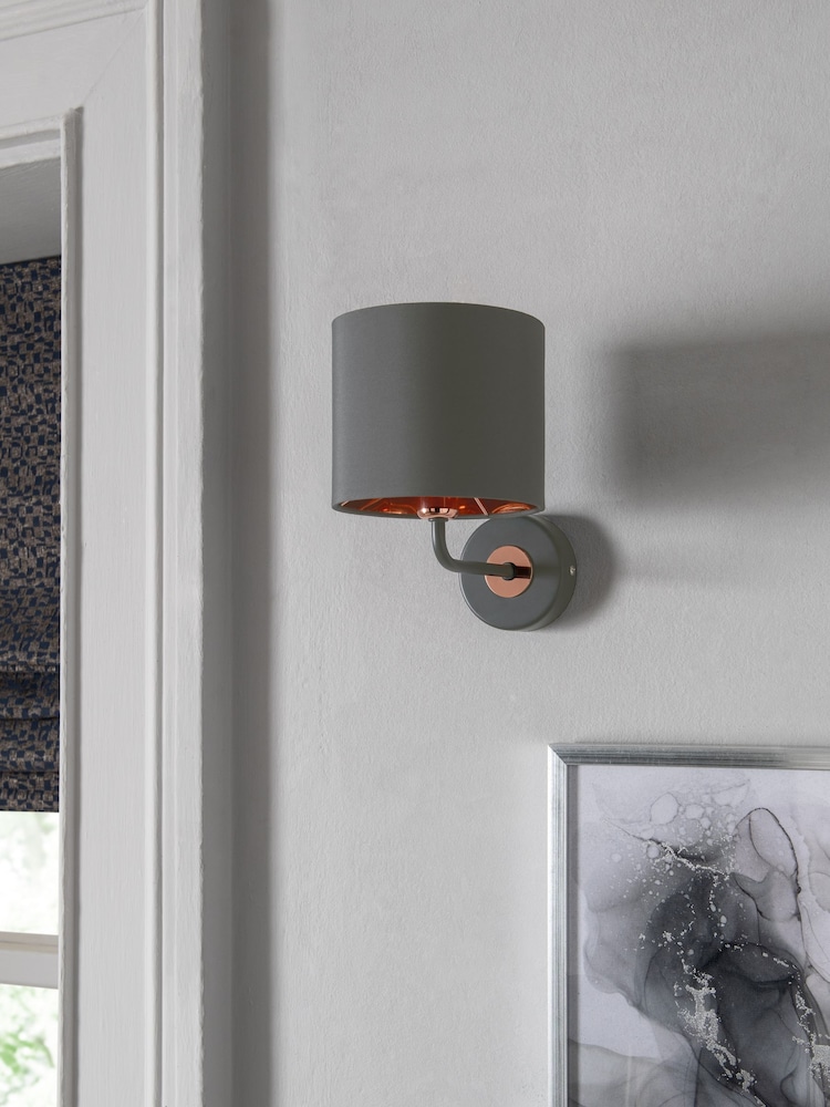 Grey Rico Wall Light - Image 2 of 8