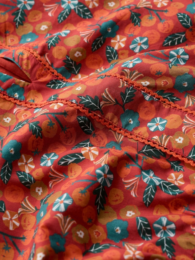 Seasalt Cornwall Orange Wild Lily Dress - Image 5 of 5 Seasalt Cornwall Orange Wild Lily Dress - Image 5 of 5