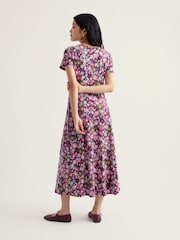 Seasalt Cornwall Pink Short Sleeve Veronica Dress - Image 2 of 5