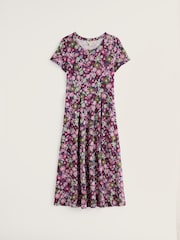 Seasalt Cornwall Pink Short Sleeve Veronica Dress - Image 4 of 5