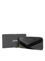Crno - Jones Bootmaker Verra Premium Leather Wallet - Slika 4 od 6