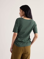 Seasalt Cornwall Green Poisson T-Shirt - Image 3 of 5