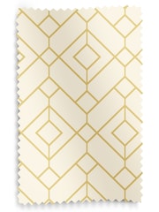 Yellow Lattice Geo Made to Measure Roller Blind - Image 3 of 6