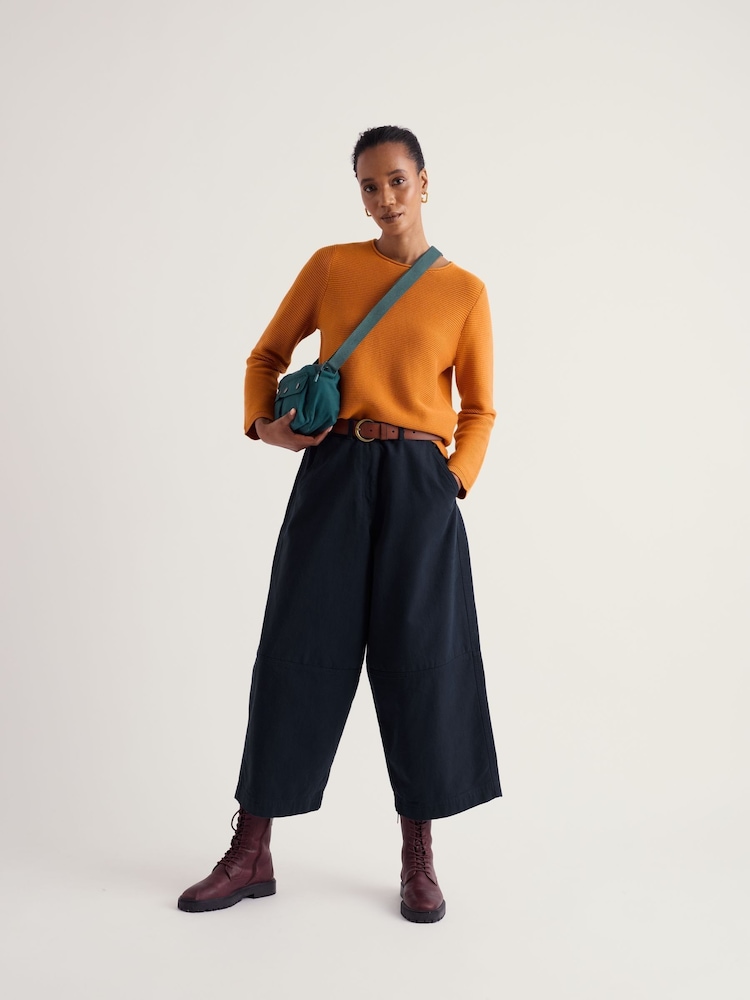 Seasalt Cornwall Orange Makers Jumper - Image 2 of 5