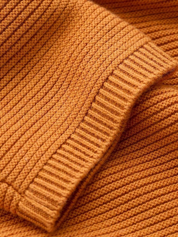Seasalt Cornwall Orange Makers Jumper - Image 5 of 5