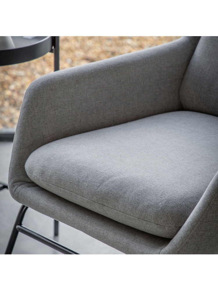 Gallery Home Grey Fessy Chair - Image 2 of 8