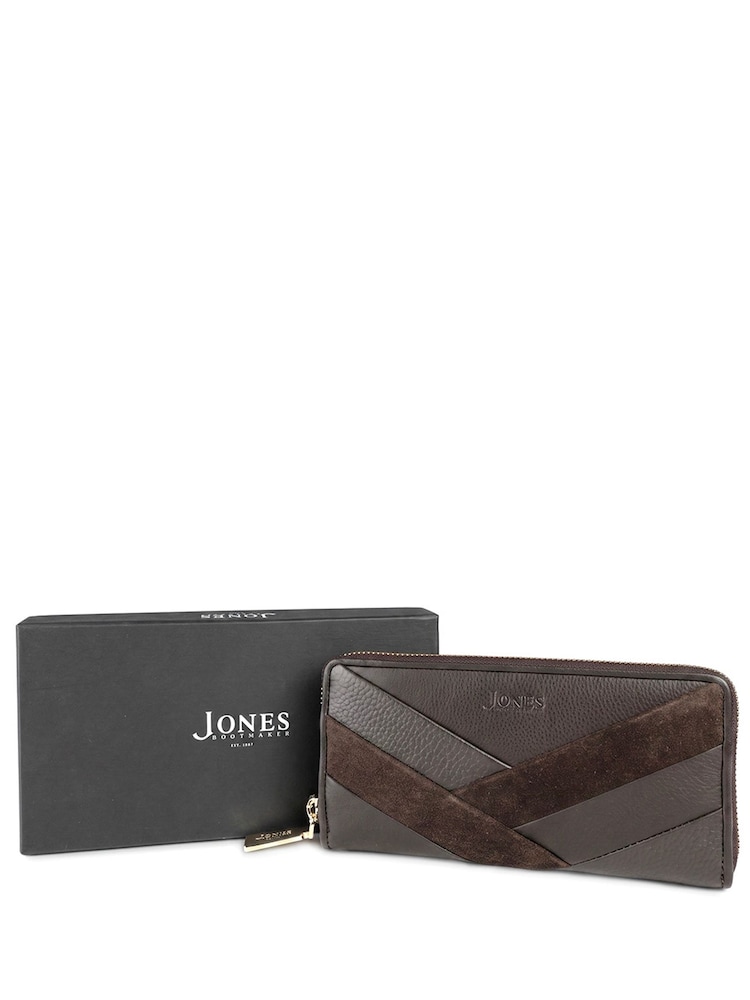 Čokoladno braon - Jones Bootmaker Verra Premium Leather Wallet - Slika 2 od 6 Čokoladno braon - Jones Bootmaker Verra Premium Leather Wallet - Slika 2 od 6