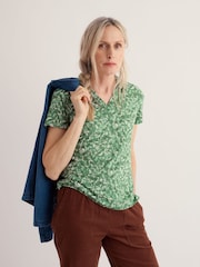 Seasalt Cornwall Short Sleeve Wavecrest Shirt - Imaginea 1 din 5