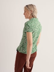 Seasalt Cornwall Short Sleeve Wavecrest Shirt - Imaginea 3 din 5