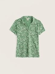 Seasalt Cornwall Short Sleeve Wavecrest Shirt - Imaginea 4 din 5