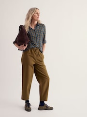 Seasalt Cornwall Blue 3/4 Embrace Shirt - Image 1 of 5