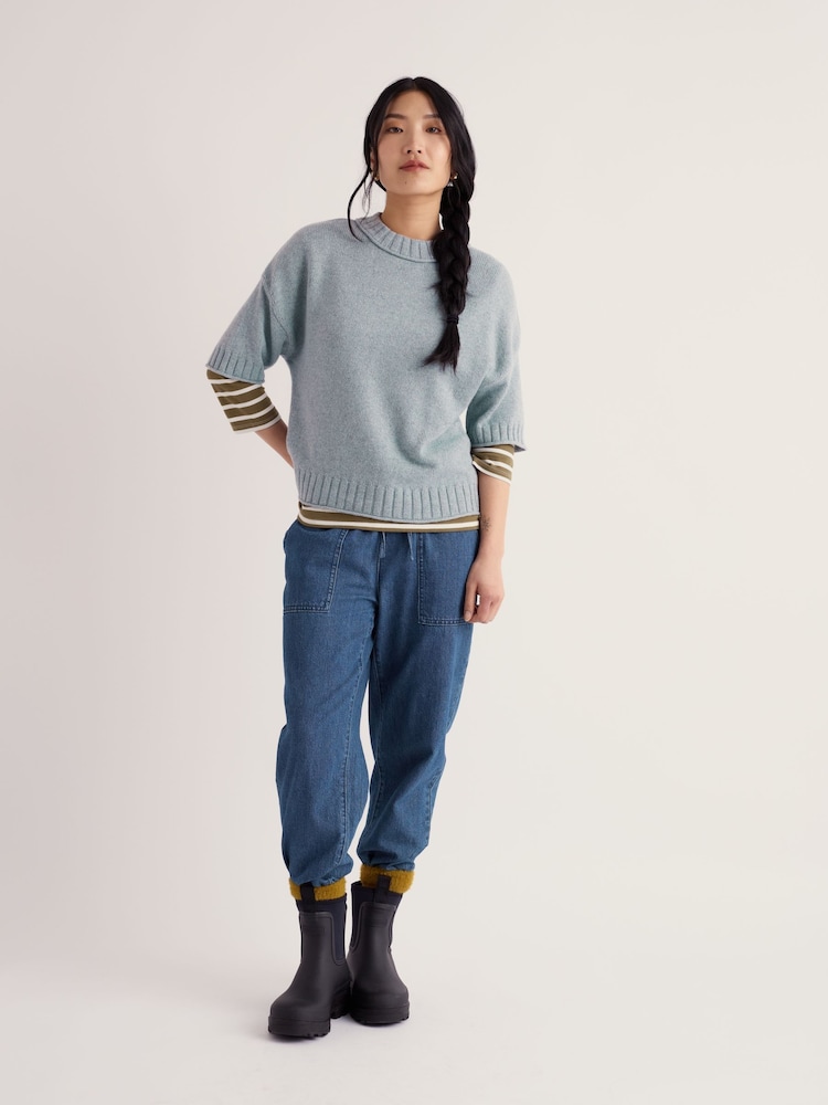Seasalt Cornwall Blue Fistral Jumper - Image 1 of 5