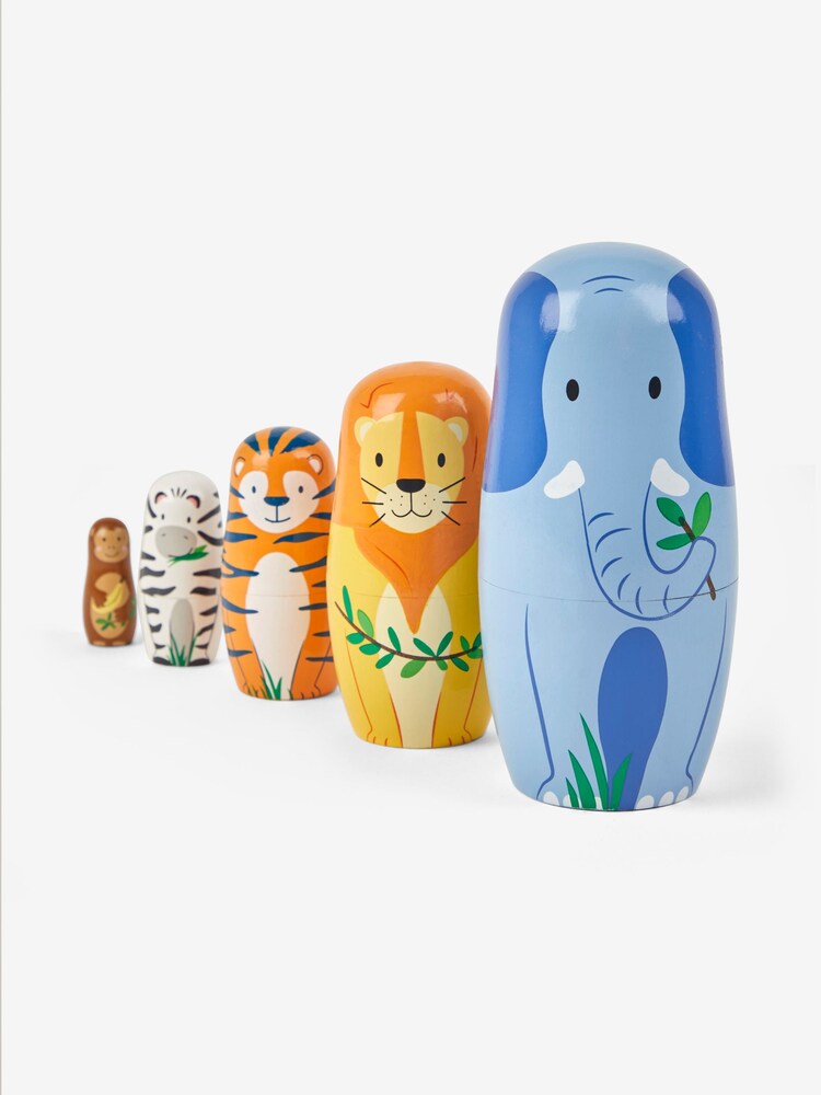 JoJo Maman Bébé Safari Nesting Animals - Image 2 of 4