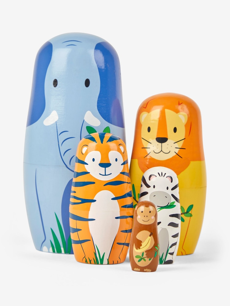 JoJo Maman Bébé Safari Nesting Animals - Image 4 of 4