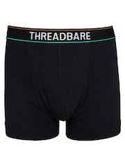 Threadbare Black Hipster Boxers 4 Packs - Image 2 of 6