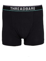 Threadbare Black Hipster Boxers 4 Packs - Image 4 of 6