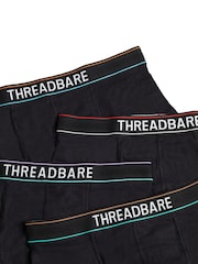 Threadbare Black Hipster Boxers 4 Packs - Image 6 of 6