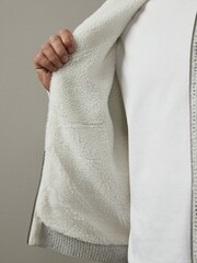 Ecru Cream Regular Chenille Knitted Jumper - Image 6 of 9