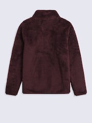 Animal Brown Teddy Half Zip Fleece - Image 2 of 5