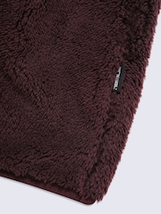 Animal Brown Teddy Half Zip Fleece - Image 5 of 5