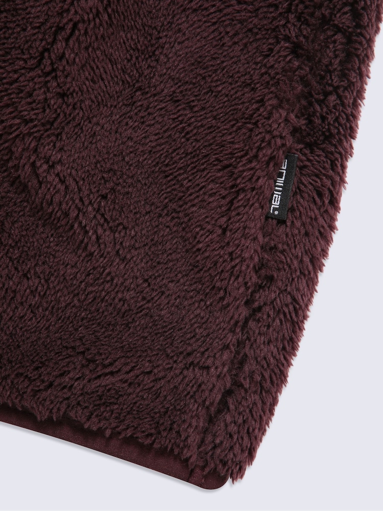 Animal Brown Teddy Half Zip Fleece - Image 5 of 5