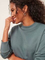 Bleu de sarcelle - Sweat long décontracté Essentials - Image 4 of 6