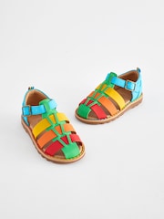 Little Bird by Jools Oliver Blue Fisherman Sandals - Image 1 of 6