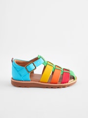 Little Bird by Jools Oliver Blue Fisherman Sandals - Image 2 of 6