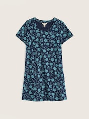 Seasalt Cornwall Blue Screenprint Tunic - Image 4 of 5