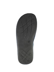 Lazy Dogz Blue Josefina Paw Print Mule Slippers - Image 8 of 9