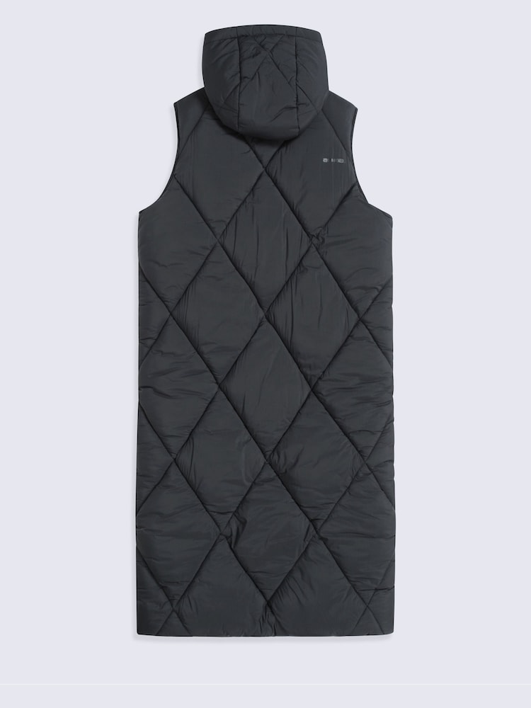 Animal Black Cindy Longline Gilet - Image 2 of 6 Animal Black Cindy Longline Gilet - Image 2 of 6