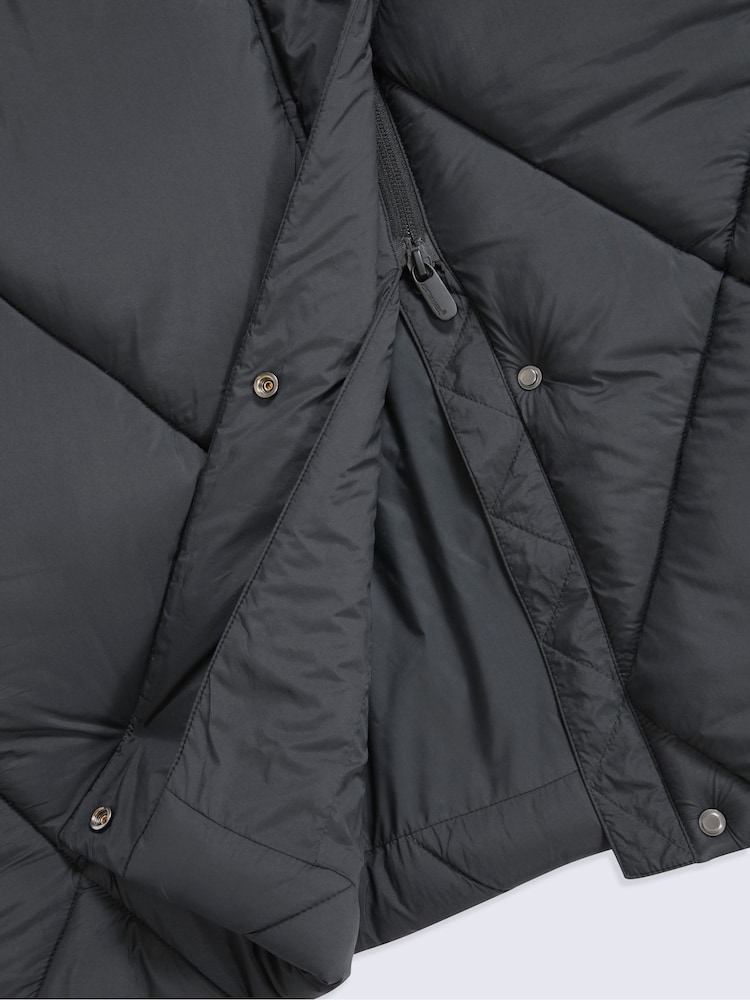 Animal Black Cindy Longline Gilet - Image 6 of 6 Animal Black Cindy Longline Gilet - Image 6 of 6