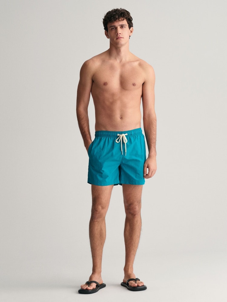 GANT Blue Chrome Swim Shorts - Image 1 of 6