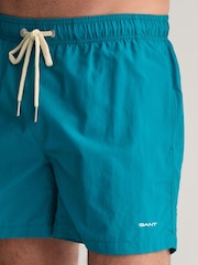 GANT Blue Chrome Swim Shorts - Image 4 of 6