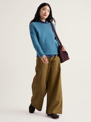 Seasalt Cornwall Blue Makers Jumper - Image 1 of 5