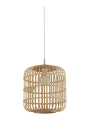 Searchlight Natural Riley Bamboo Rattan Shade - Image 2 of 4
