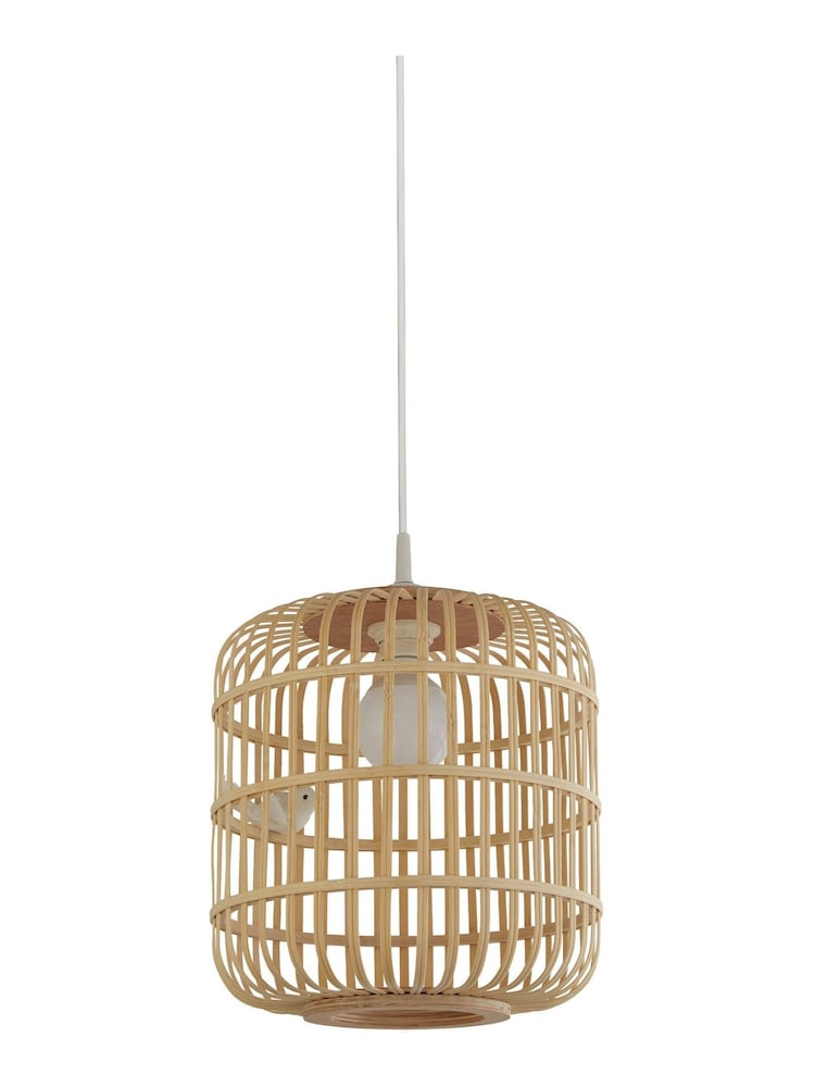 Searchlight Natural Riley Bamboo Rattan Shade - Image 2 of 4