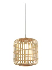 Searchlight Natural Riley Bamboo Rattan Shade - Image 3 of 4