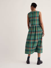 Seasalt Cornwall Green Short Length Brouse Dress - Image 3 of 5