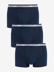 GANT Blue Core Trunks 3 Pack - Image 2 of 7