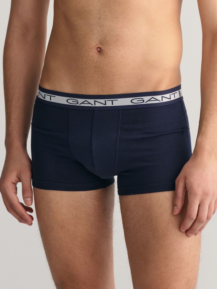 GANT Blue Core Trunks 3 Pack - Image 7 of 7