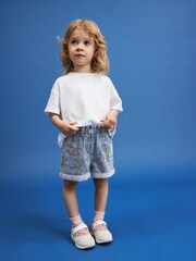 Denim - Bestickte Shorts (3 Monate bis 7 Jahre) - Bild 2 von 7