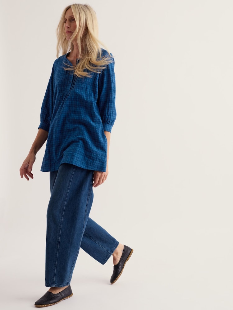 Seasalt Cornwall Blue Lerryn Tunic - Image 3 of 3 Seasalt Cornwall Blue Lerryn Tunic - Image 3 of 3