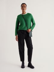 Seasalt Cornwall Bright Green Makers Jumper - Image 1 of 5