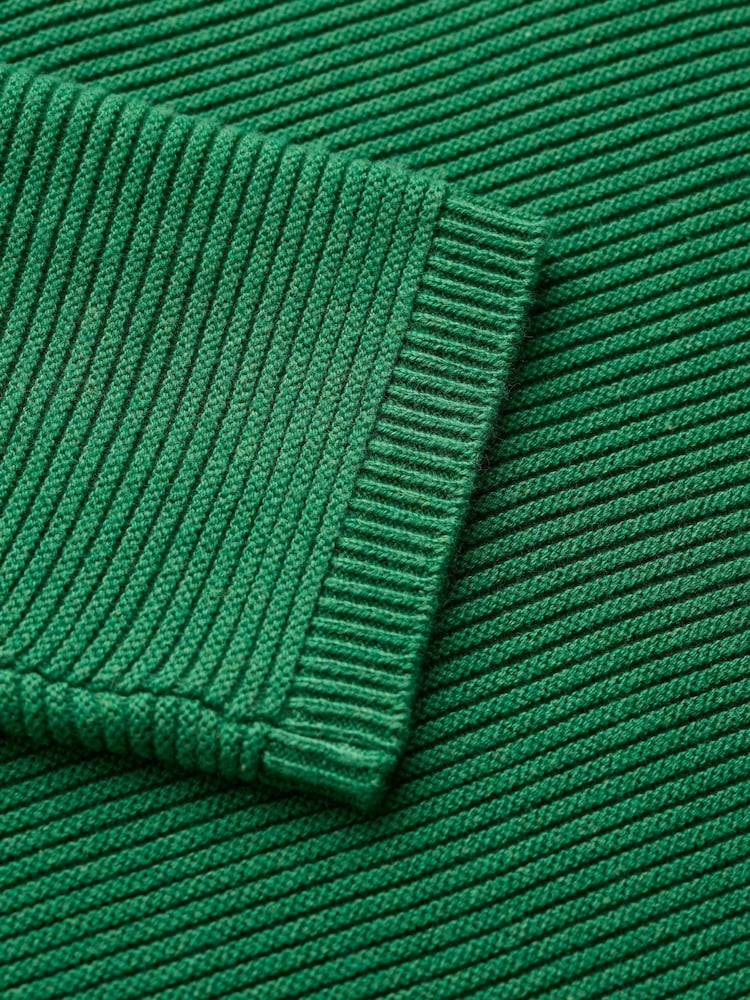 Seasalt Cornwall Bright Green Makers Jumper - Image 5 of 5