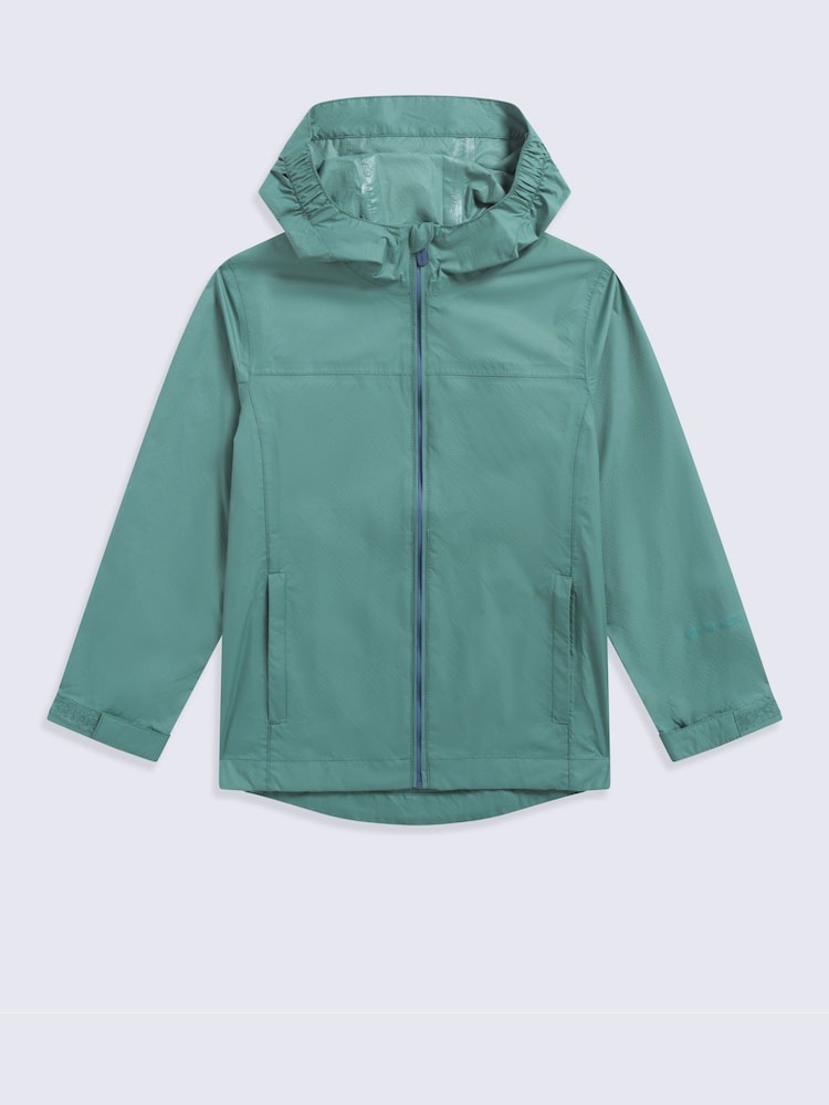 Animal Blue Swerve Lightweight Waterproof Kids Jacket - Image 1 of 6