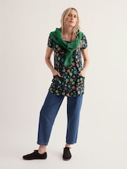 Seasalt Cornwall Blue Busy Lizzy Tunic - Image 1 of 5