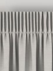 Oyster Natural Soho Made To Measure Curtains - Image 6 of 8
